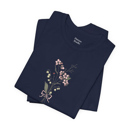 Lily and Hawthorn Flower T-Shirt