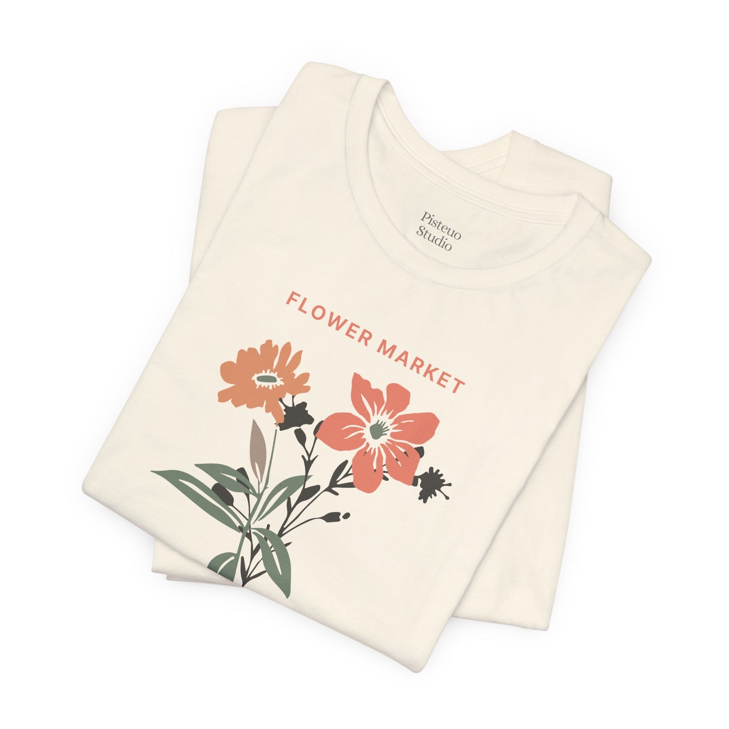 Flower Market Paris Flower T-Shirt