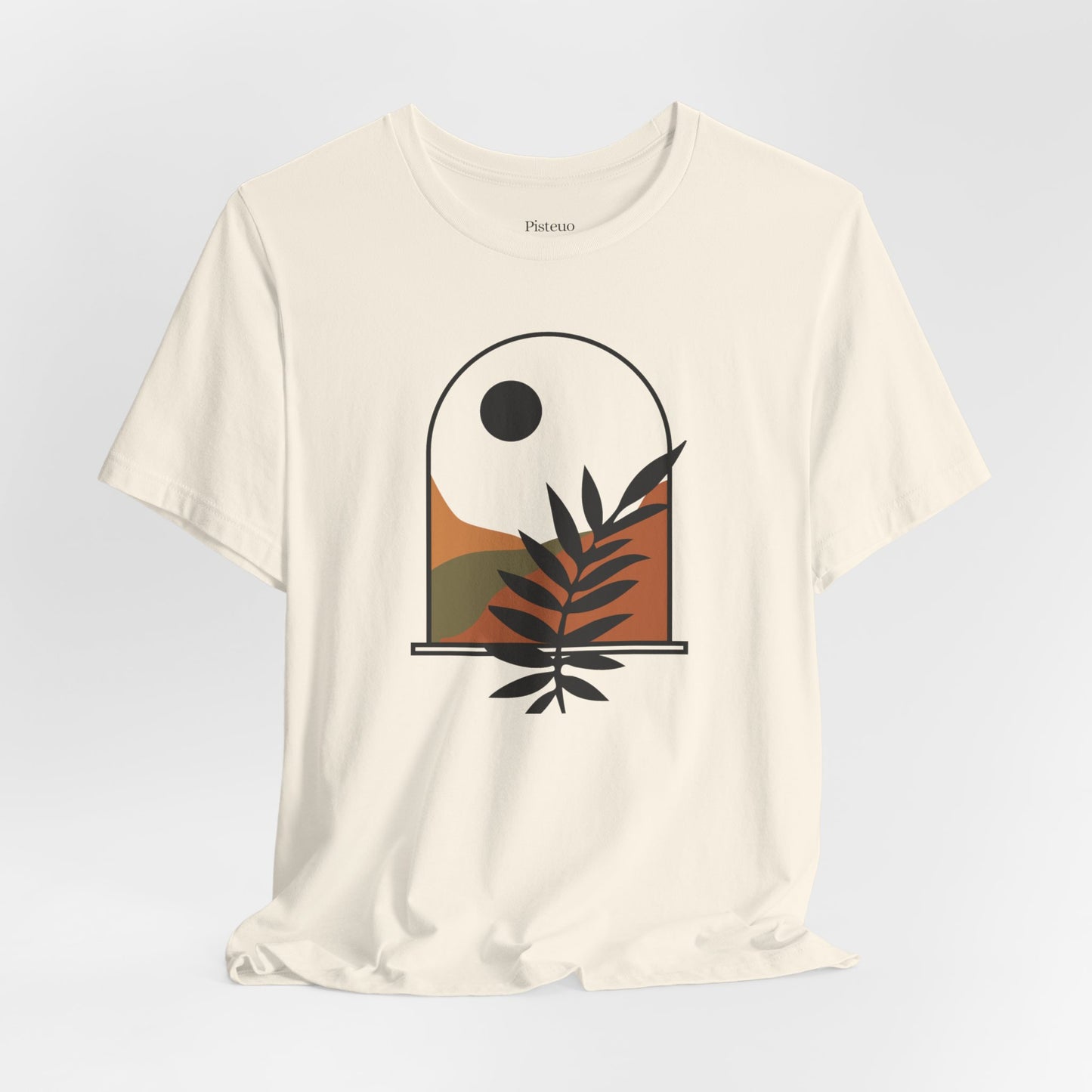 Window To The Mountains Flower T-Shirt