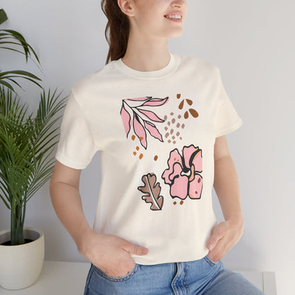 Boho Pink Flower T-Shirt