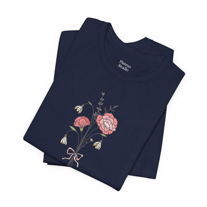 Carnation & Snowdrop Flower T-Shirt