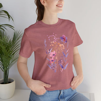 Violet Prairie Flower T-Shirt