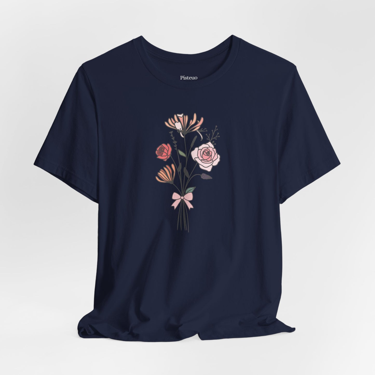 Rose and Honeysuckle Flower T-Shirt