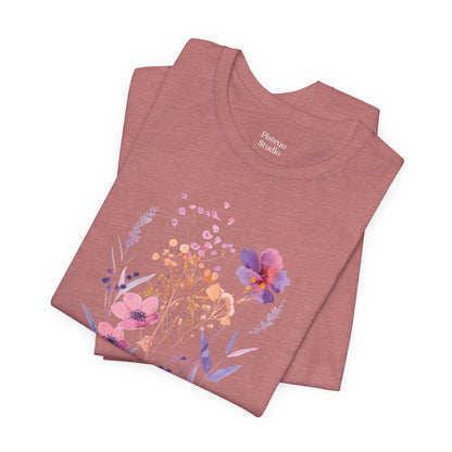 Violet Prairie Flower T-Shirt