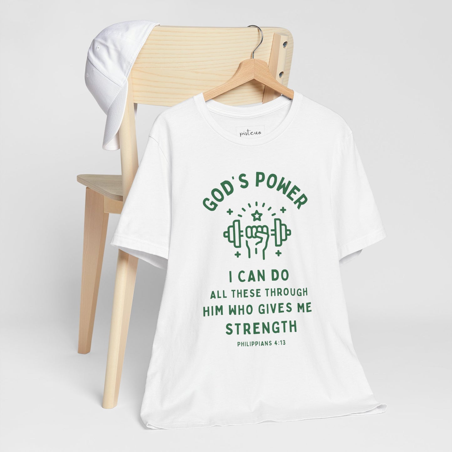 Philippians 4:13 | I Can Do All Things Through Christ Christian Tee