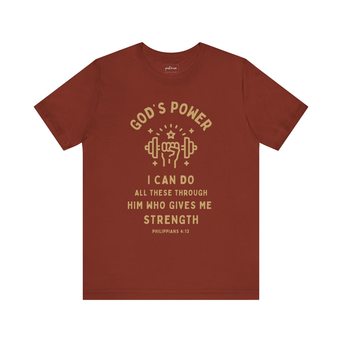 Philippians 4:13 | I Can Do All Things Through Christ Christian Tee