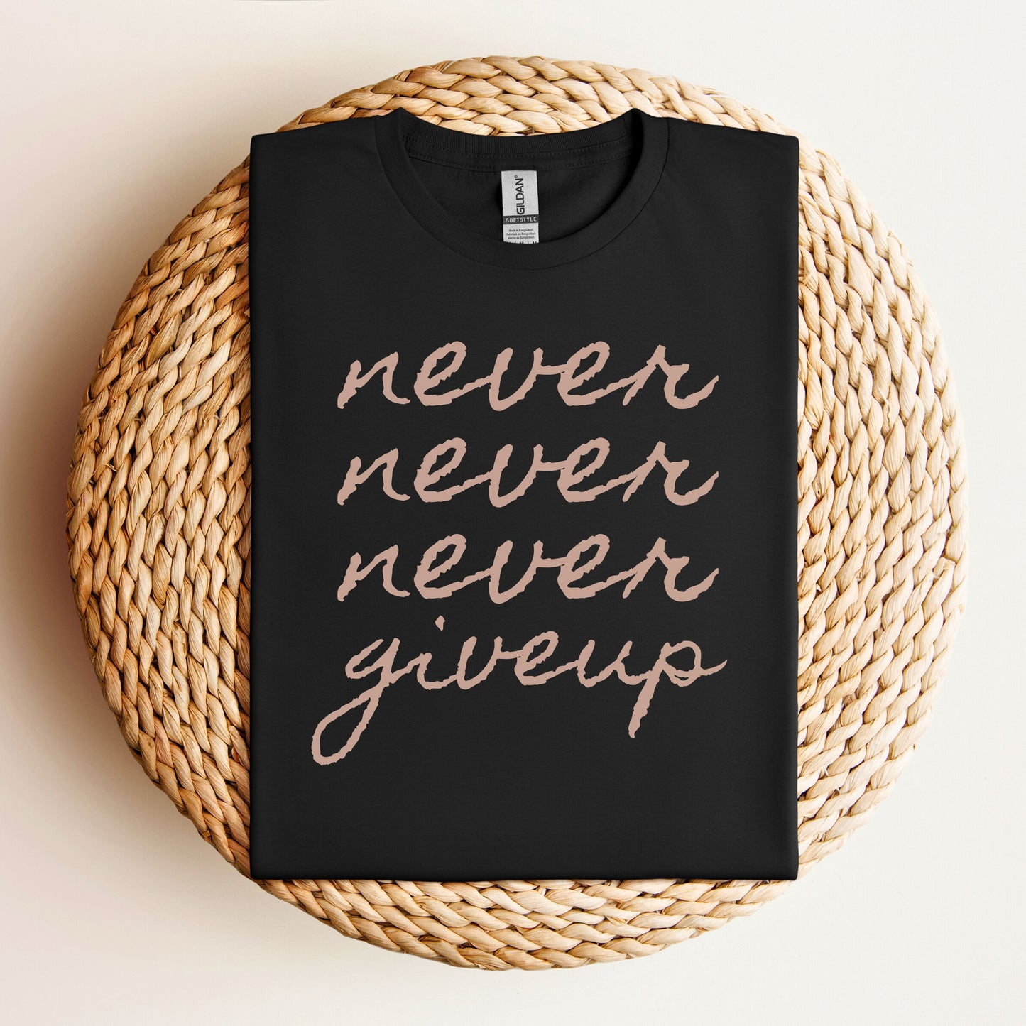 Never Never Never Give Up