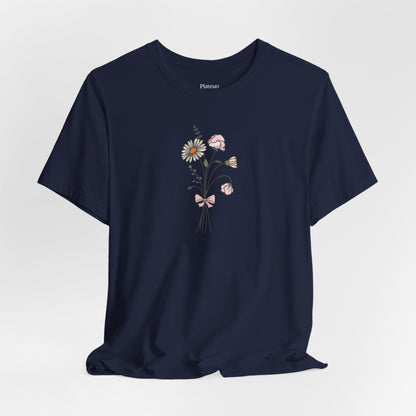 Daisy & Sweet Pea Flower T-Shirt