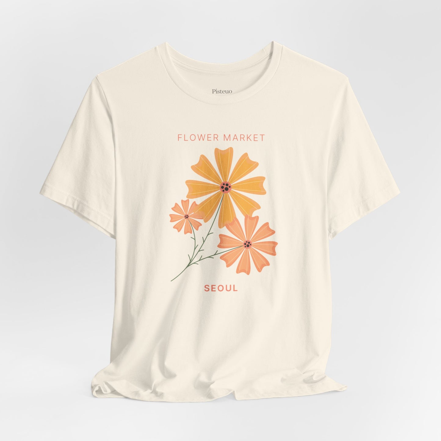 Flower Market Seoul Flower T-Shirt