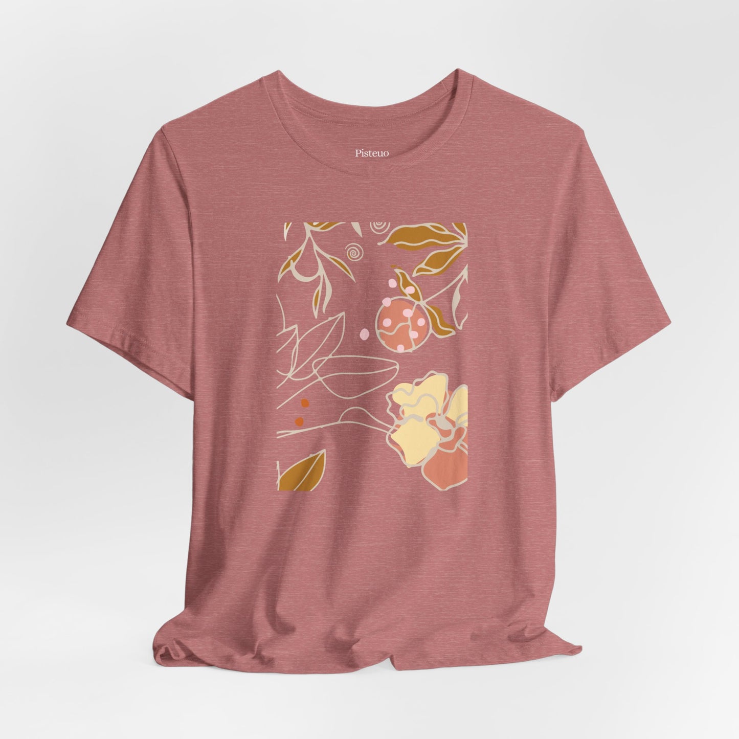 Boho Strawberry Flower T-Shirt