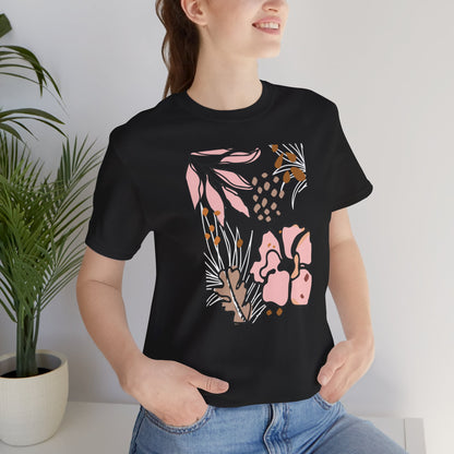 Boho Pink Flower T-Shirt