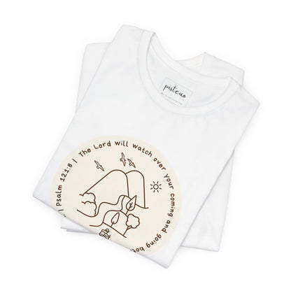 Psalm 121:8 | The Lord Will Watch Over You Christian T-Shirt