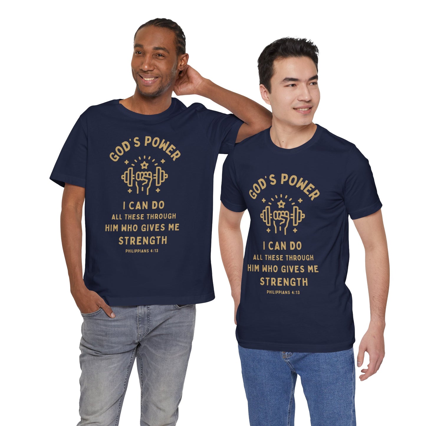 Philippians 4:13 | I Can Do All Things Through Christ Christian Tee