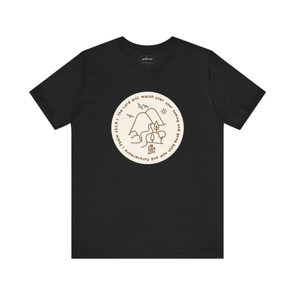Psalm 121:8 | The Lord Will Watch Over You Christian T-Shirt