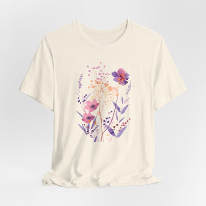 Violet Prairie Flower T-Shirt