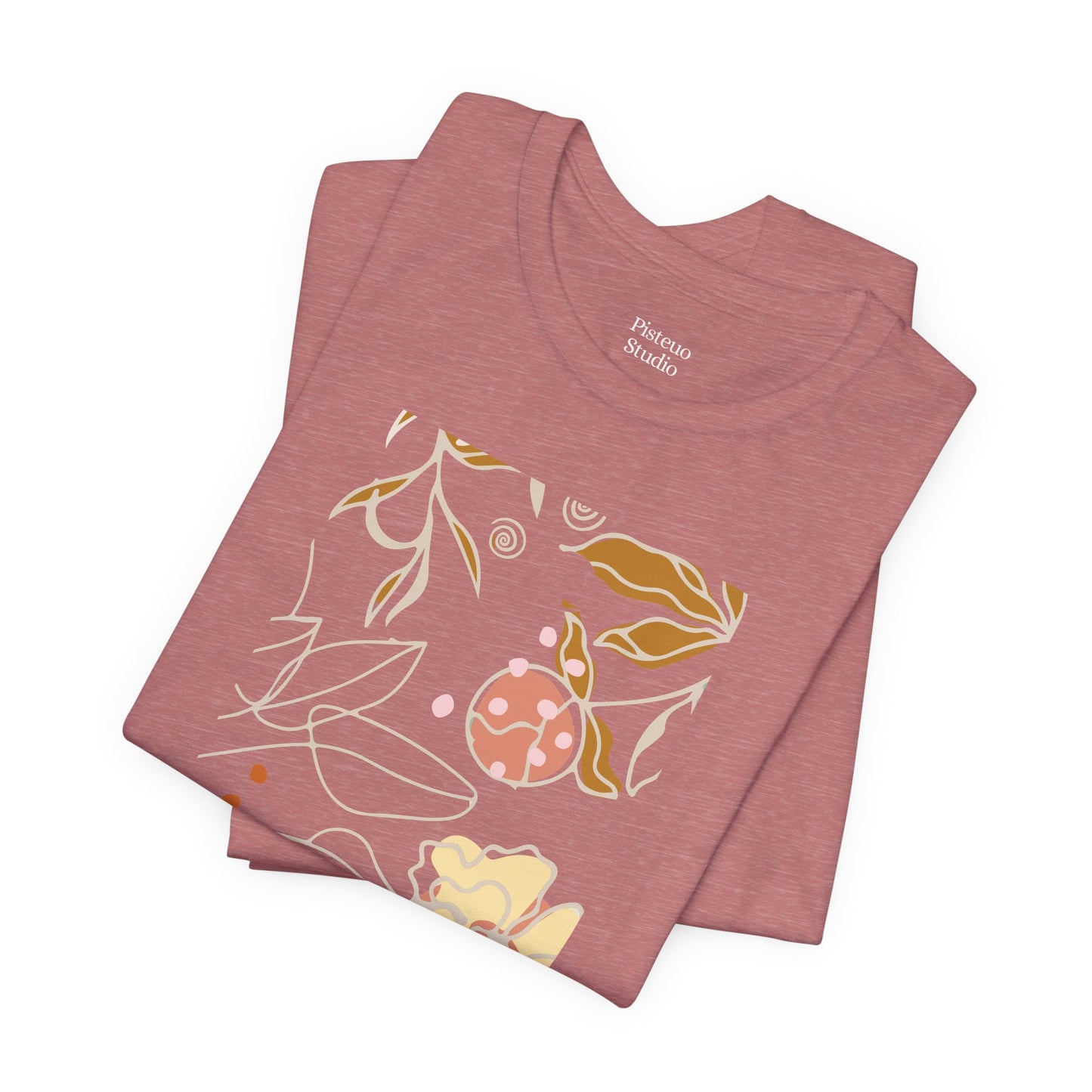 Boho Strawberry Flower T-Shirt