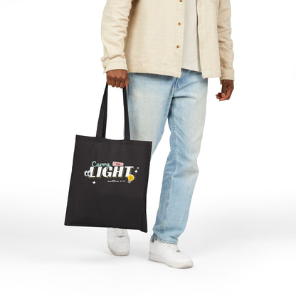 Carry the Light | Matthew 5:16 Canvas Tote Bag