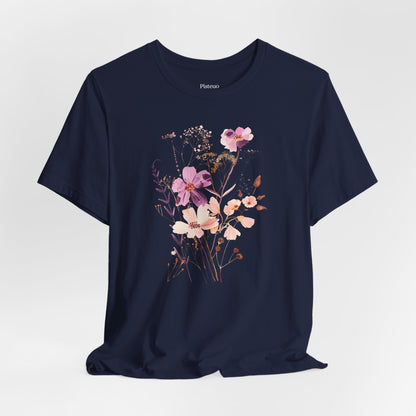 Lavender Sunset Meadows Flower T-Shirt