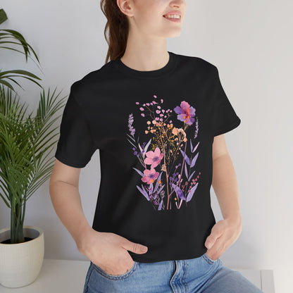 Violet Prairie Flower T-Shirt