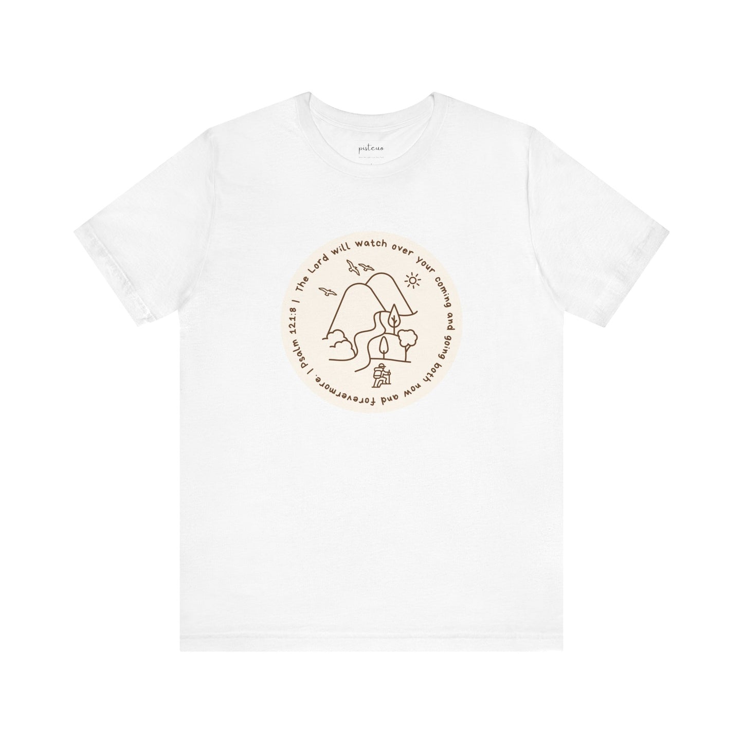 Psalm 121:8 | The Lord Will Watch Over You Christian T-Shirt