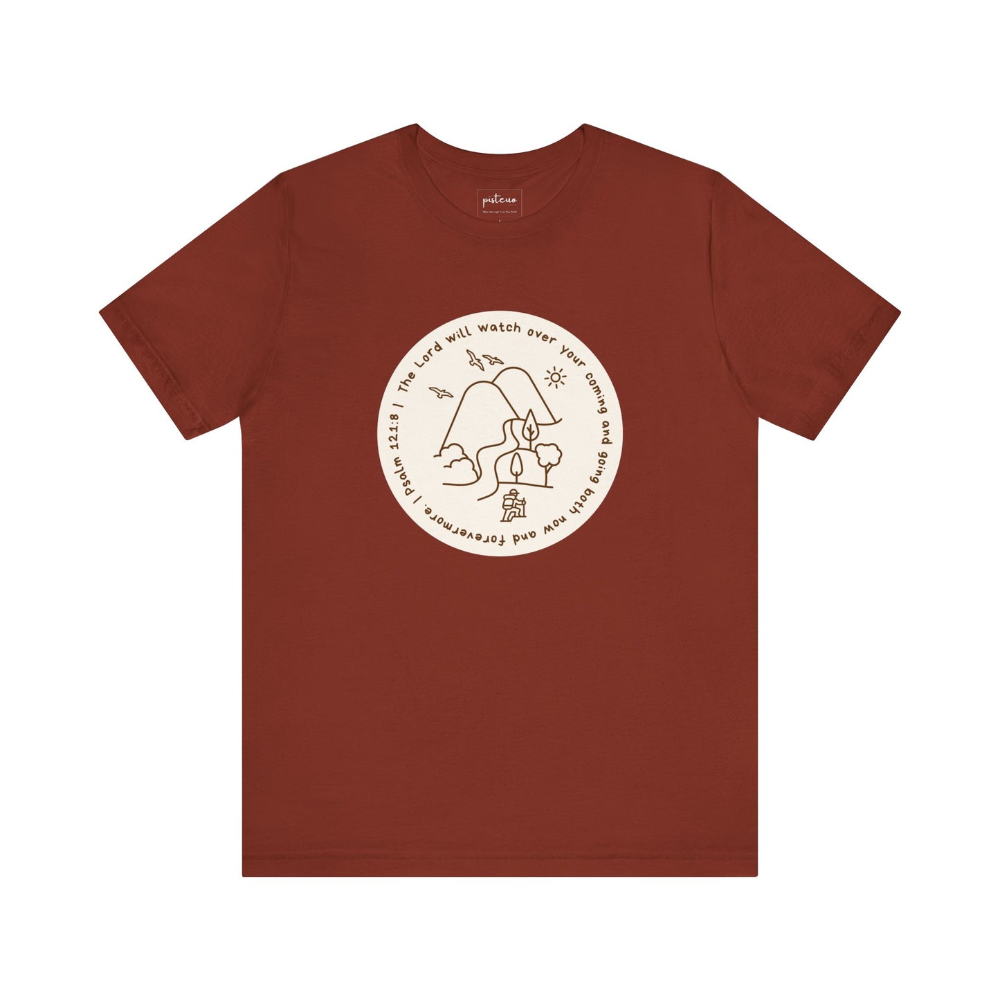 Psalm 121:8 | The Lord Will Watch Over You Christian T-Shirt