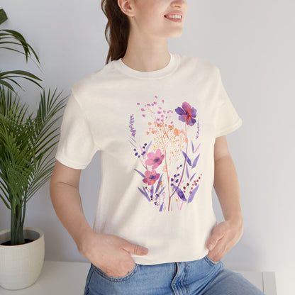 Violet Prairie Flower T-Shirt