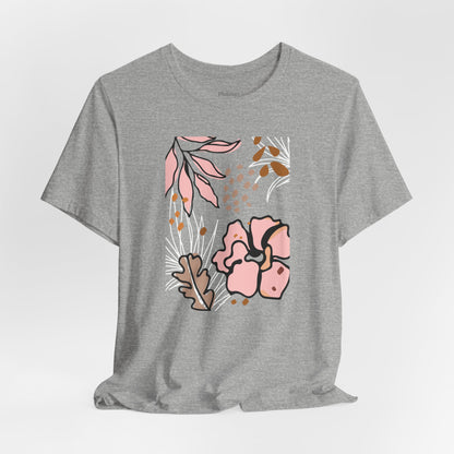 Boho Pink Flower T-Shirt