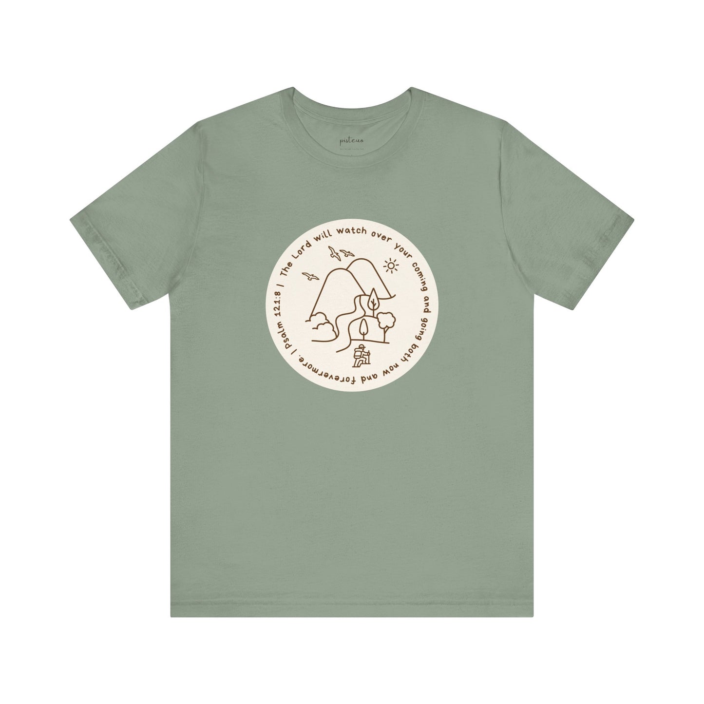 Psalm 121:8 | The Lord Will Watch Over You Christian T-Shirt