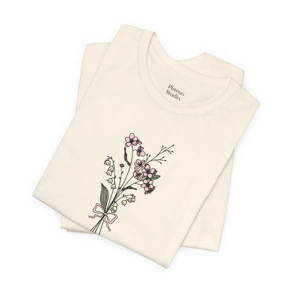 Lily and Hawthorn Flower T-Shirt