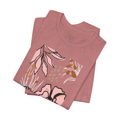 Boho Pink Flower T-Shirt