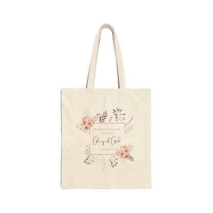 Do It All for the Glory of God | 1 Corinthians 10:31 Tote Bag