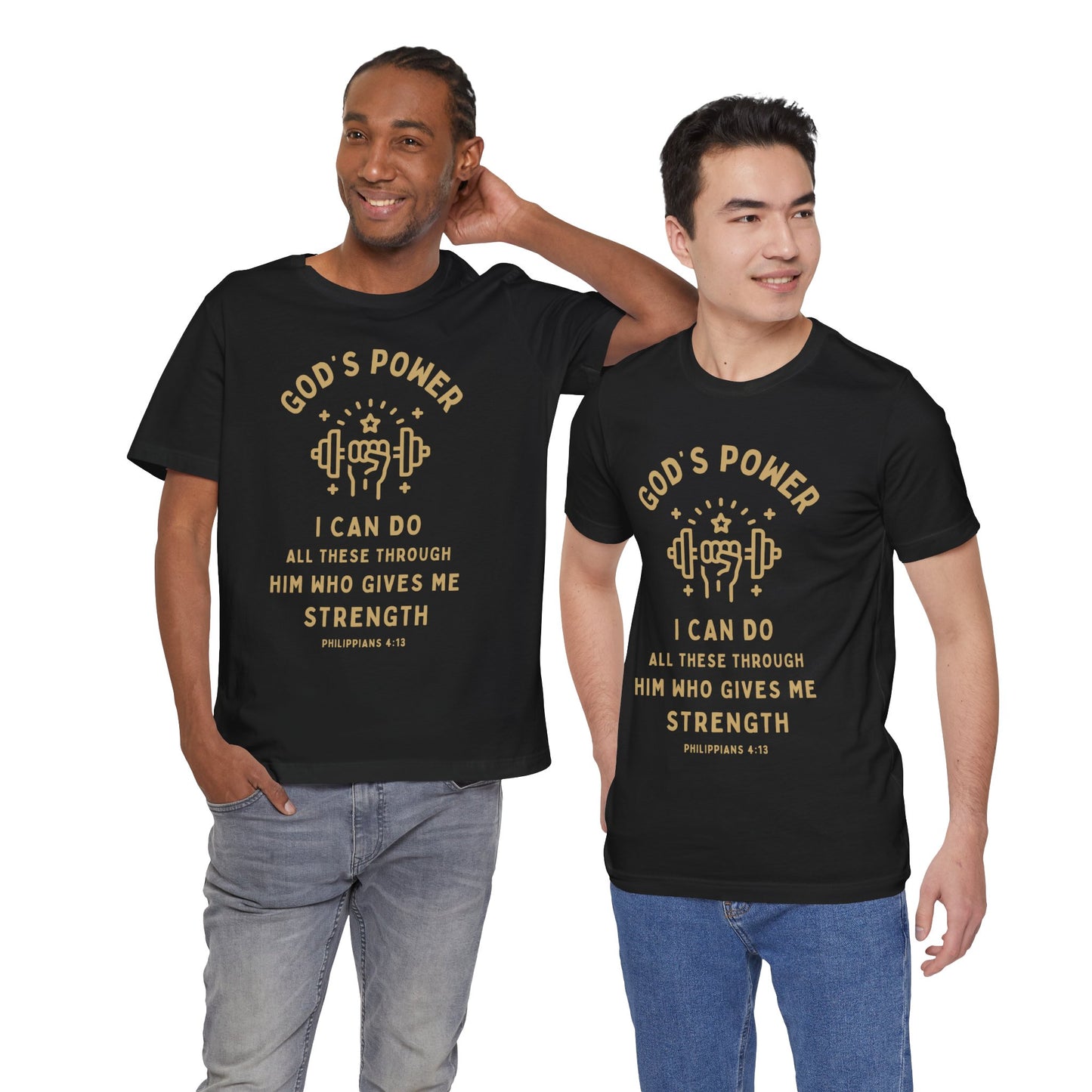 Philippians 4:13 | I Can Do All Things Through Christ Christian Tee
