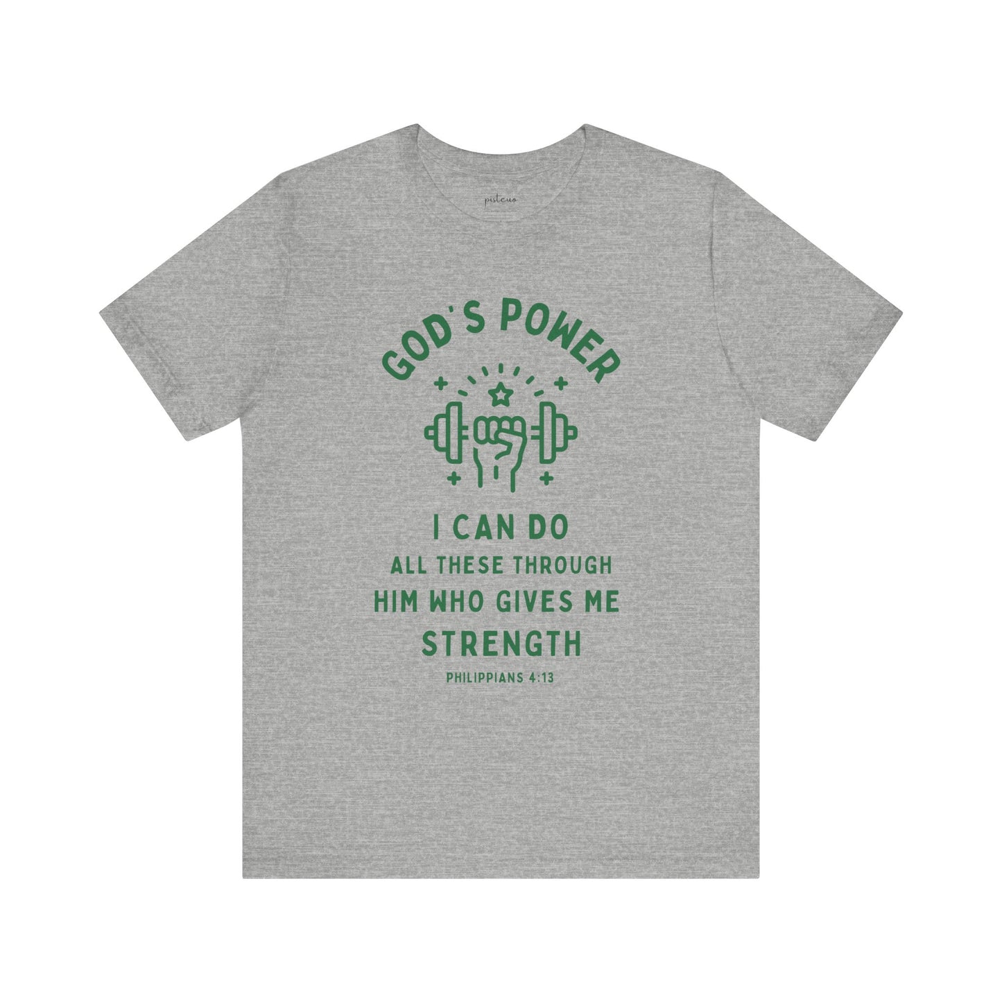 Philippians 4:13 | I Can Do All Things Through Christ Christian Tee
