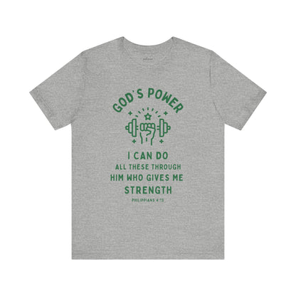 Philippians 4:13 | I Can Do All Things Through Christ Christian Tee