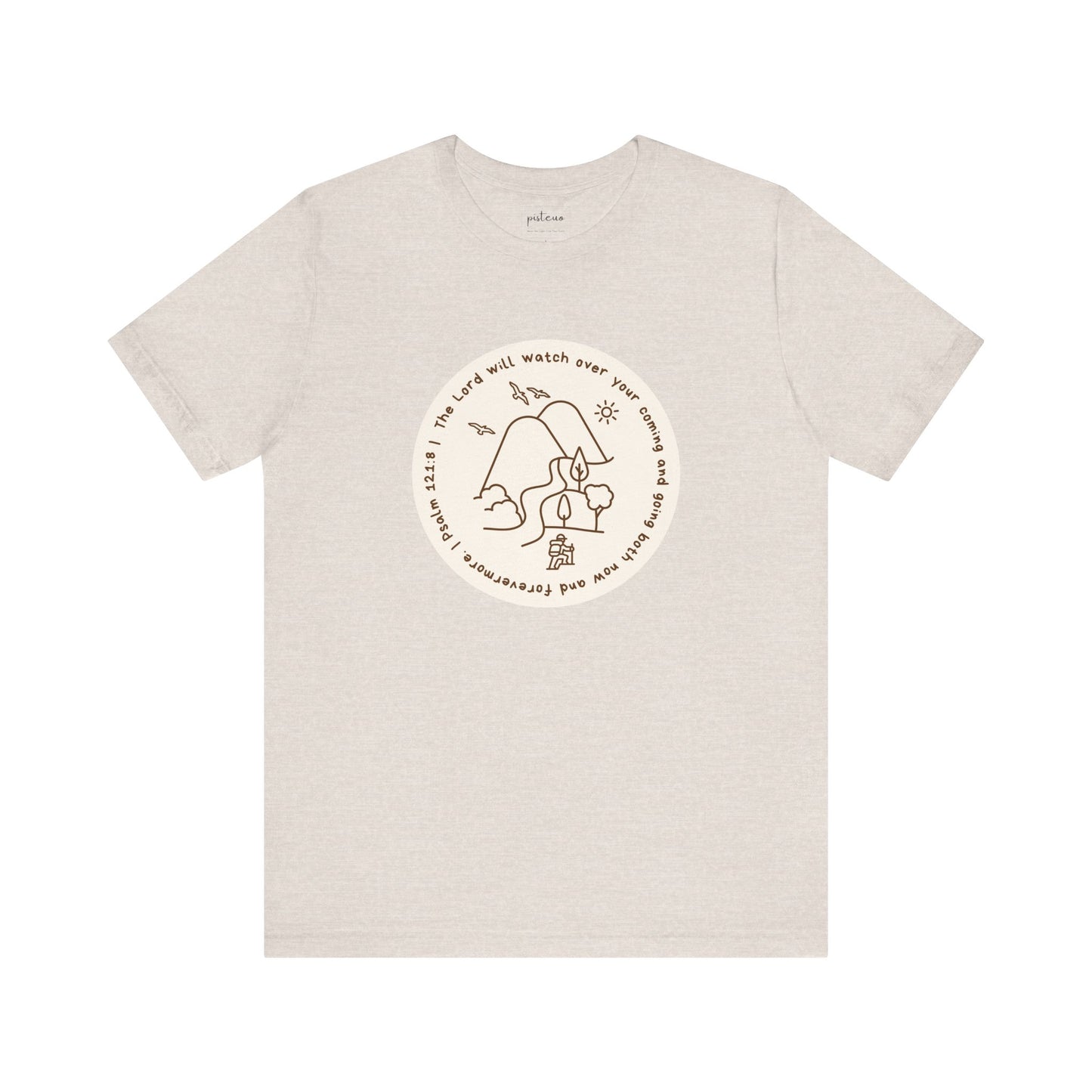 Psalm 121:8 | The Lord Will Watch Over You Christian T-Shirt