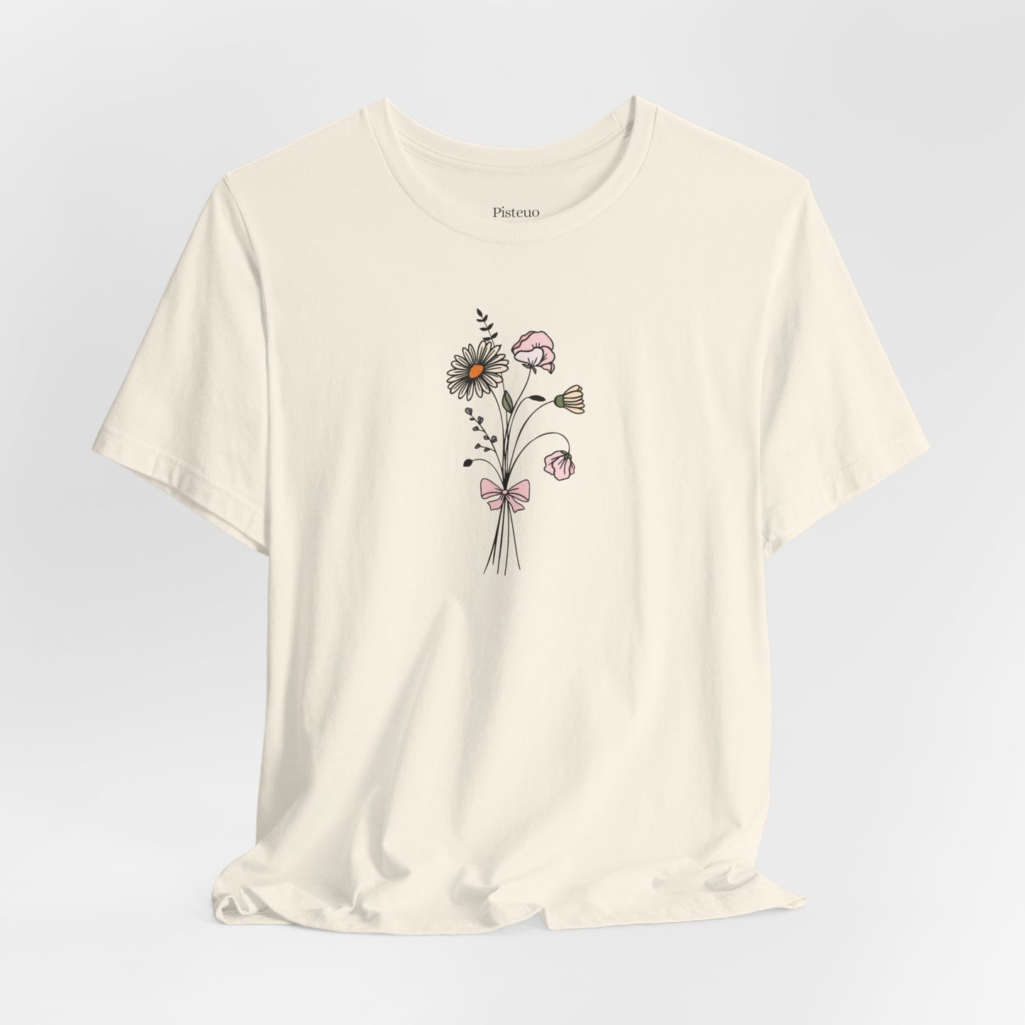 Daisy & Sweet Pea Flower T-Shirt