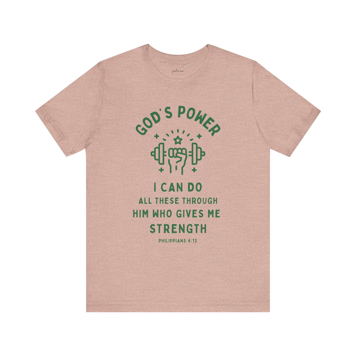Philippians 4:13 | I Can Do All Things Through Christ Christian Tee