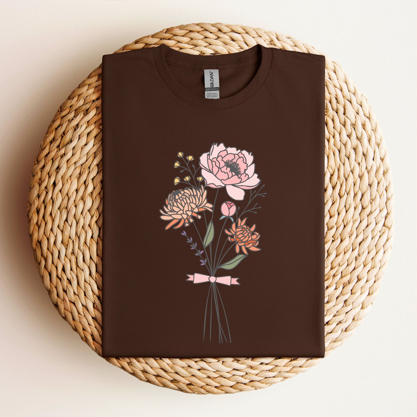 Chrysanthemum & Peony T-Shirt