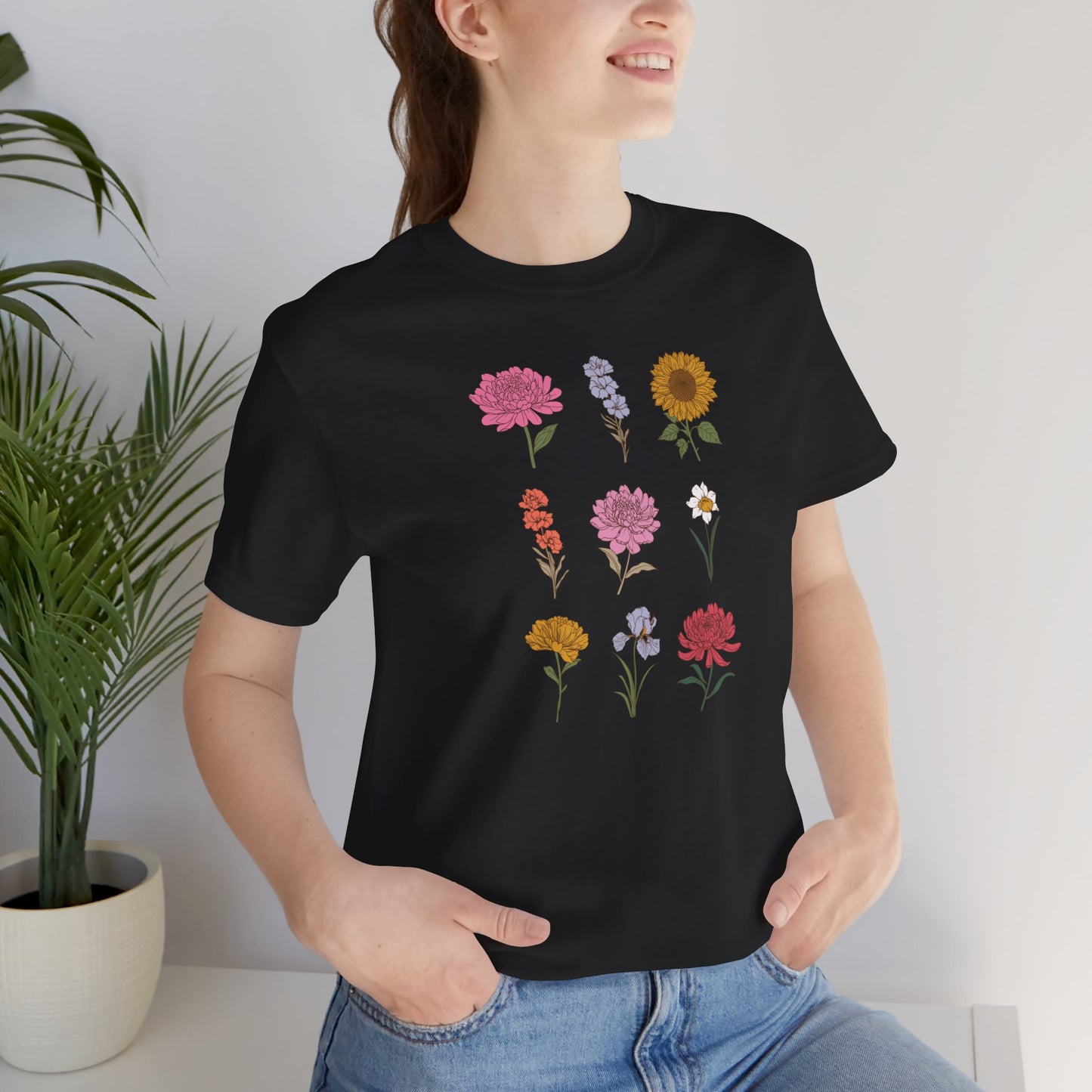 Floral Medley Flower T-Shirt