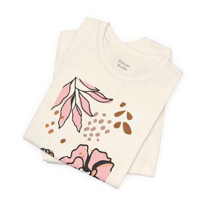 Boho Pink Flower T-Shirt