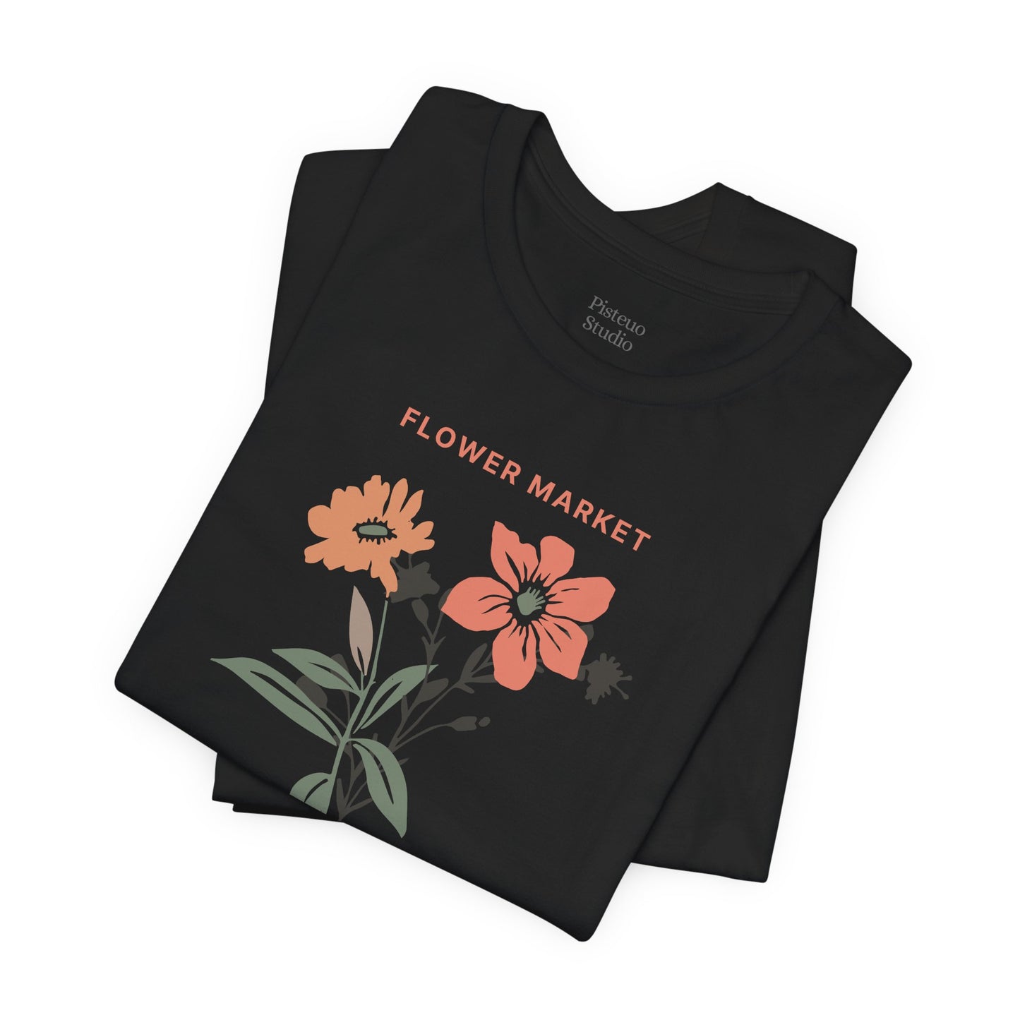 Flower Market Paris Flower T-Shirt