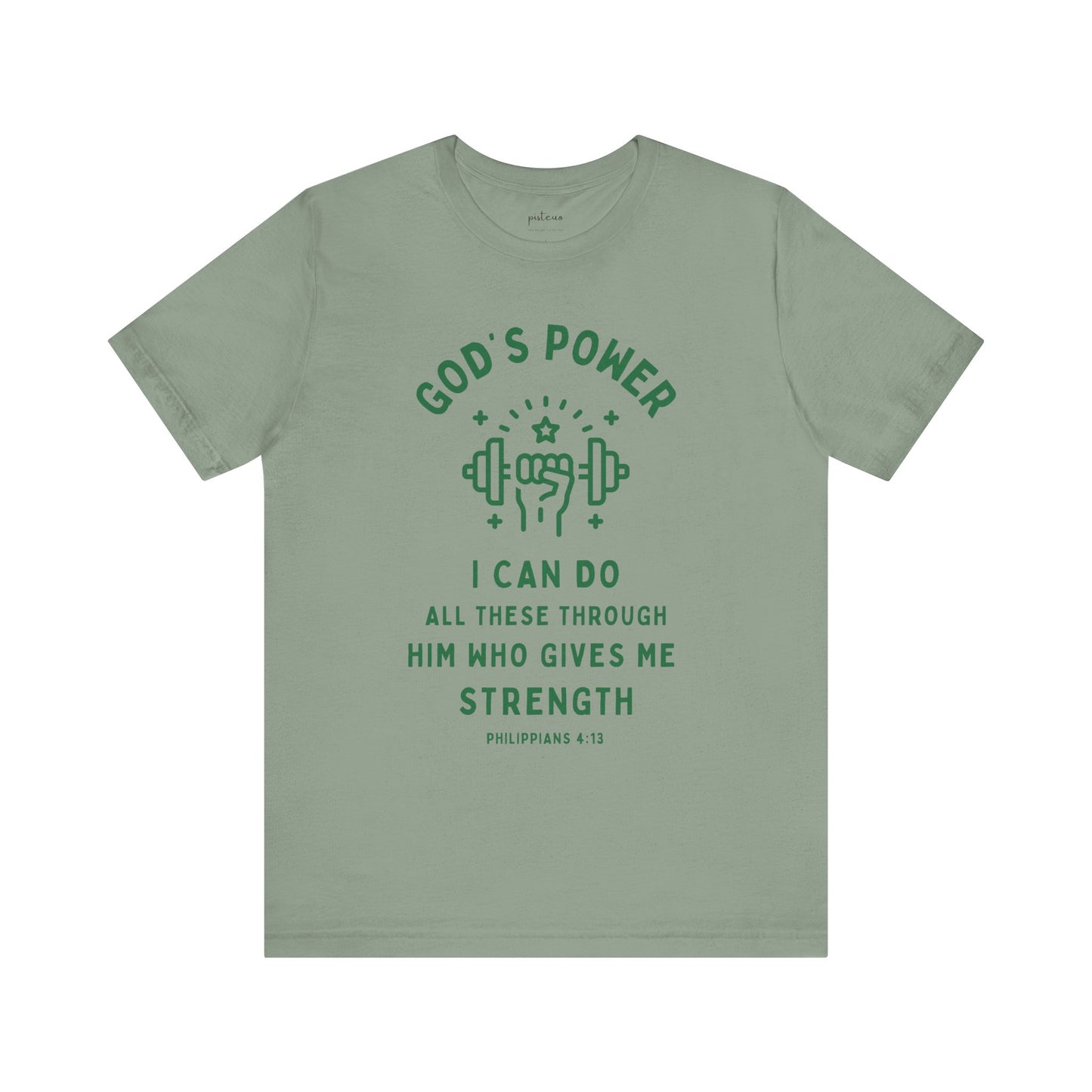 Philippians 4:13 | I Can Do All Things Through Christ Christian Tee