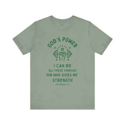 Philippians 4:13 | I Can Do All Things Through Christ Christian Tee