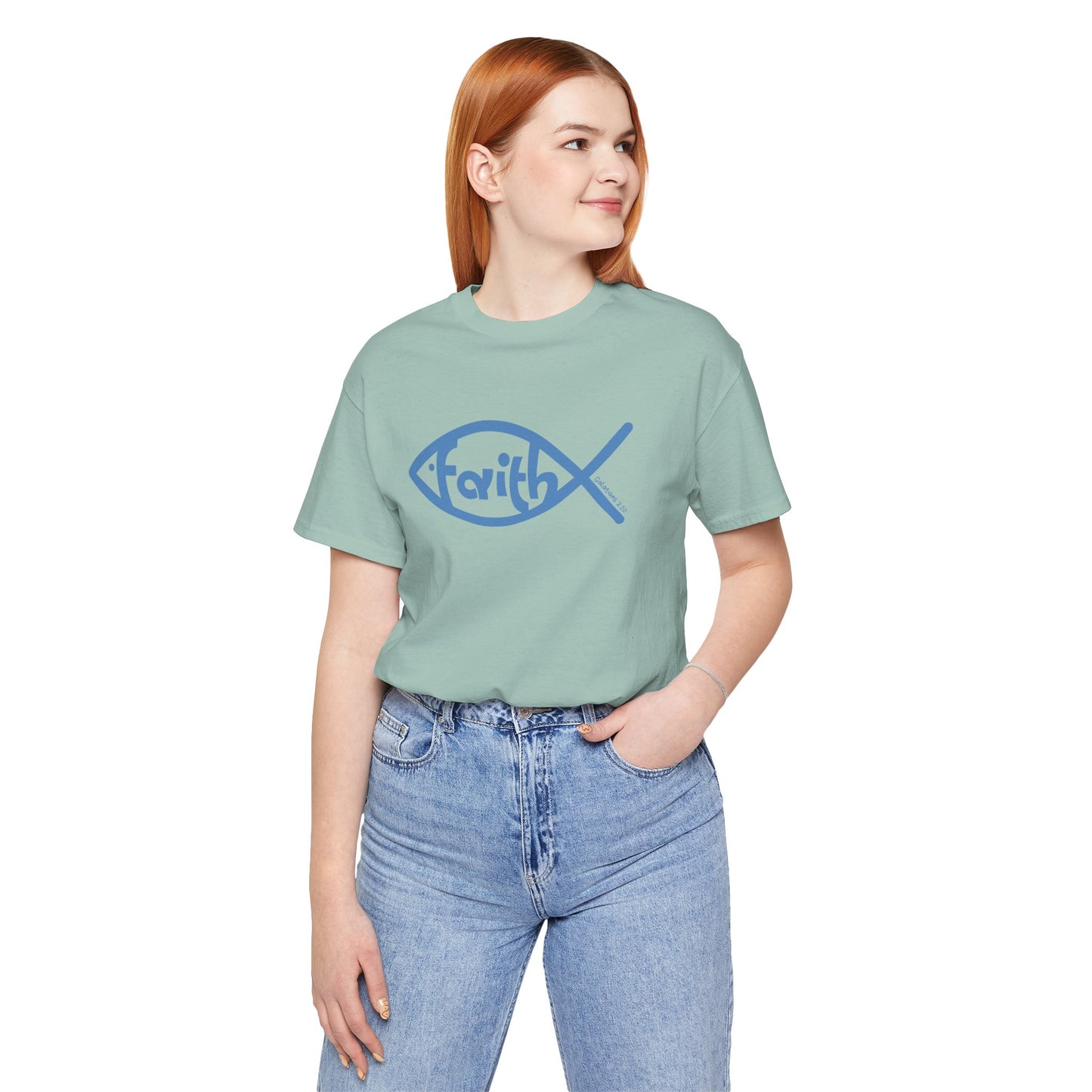 Galatians 2:20 | Faith in the Son of God Ichthys Tee