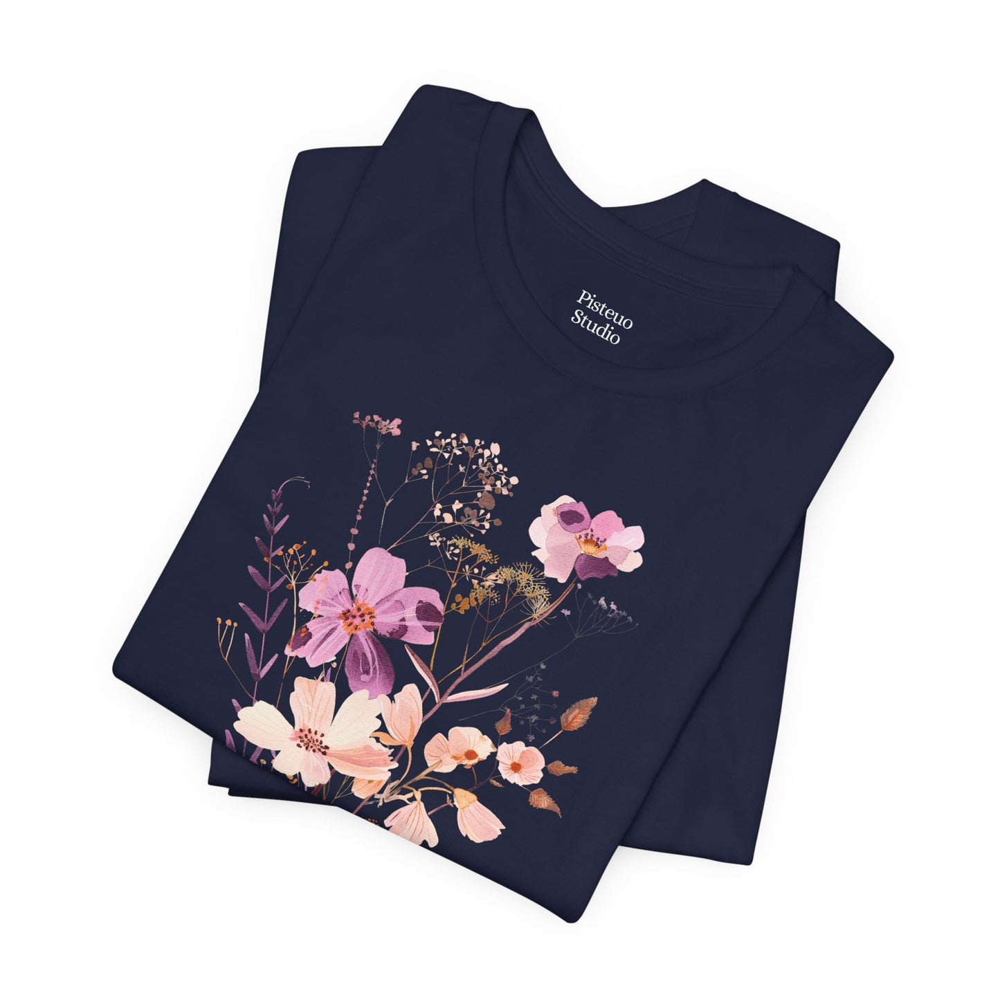 Lavender Sunset Meadows Flower T-Shirt