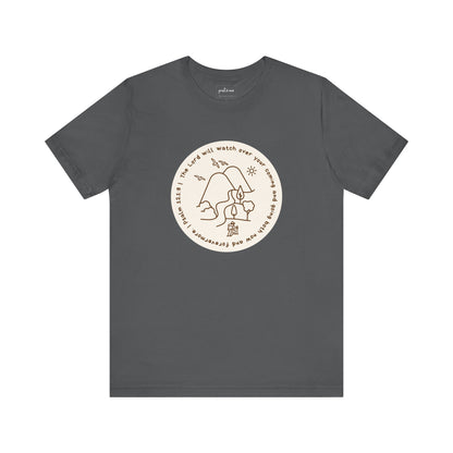 Psalm 121:8 | The Lord Will Watch Over You Christian T-Shirt