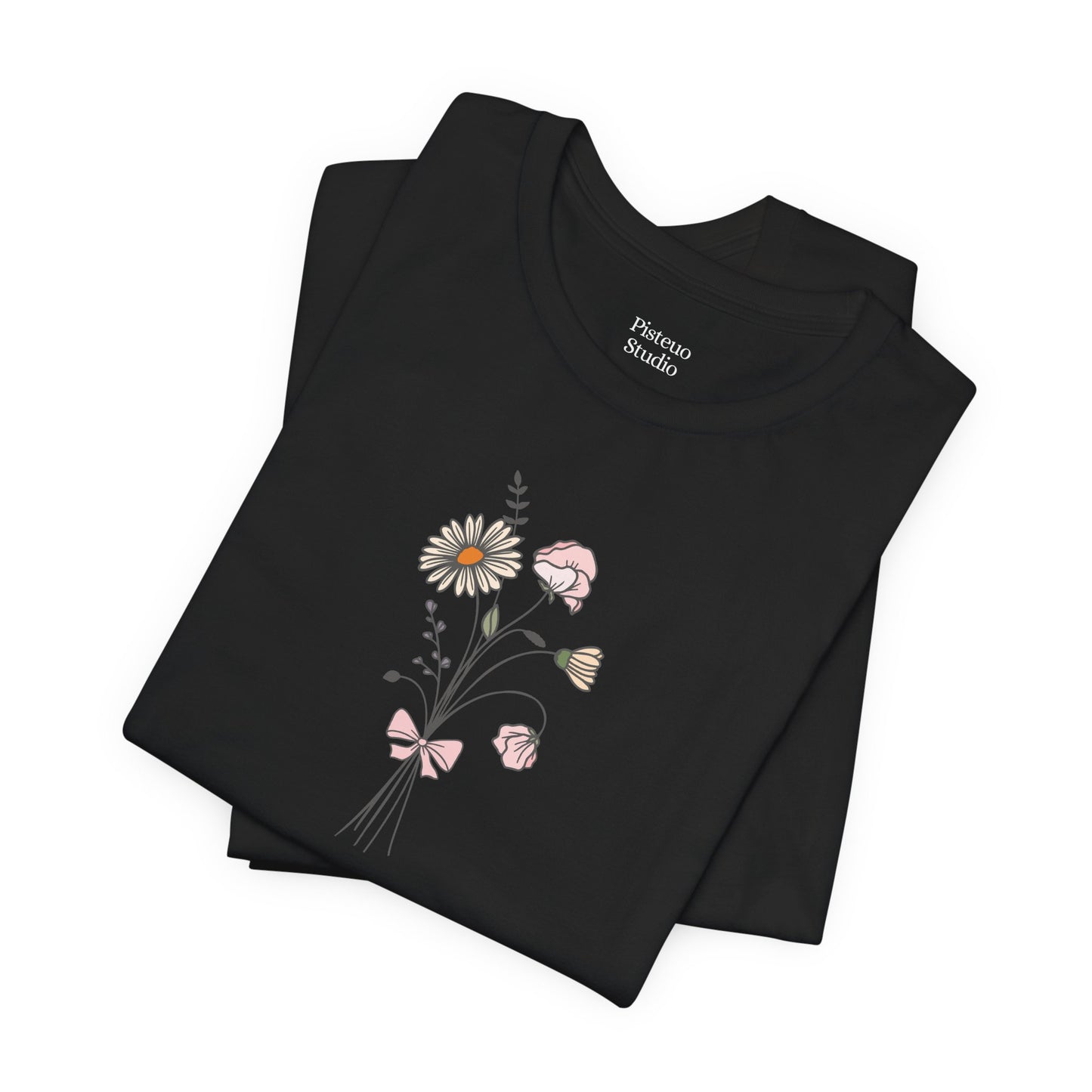 Daisy & Sweet Pea Flower T-Shirt