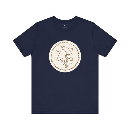 Psalm 121:8 | The Lord Will Watch Over You Christian T-Shirt