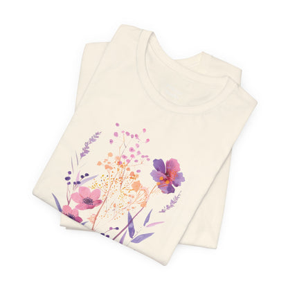 Violet Prairie Flower T-Shirt