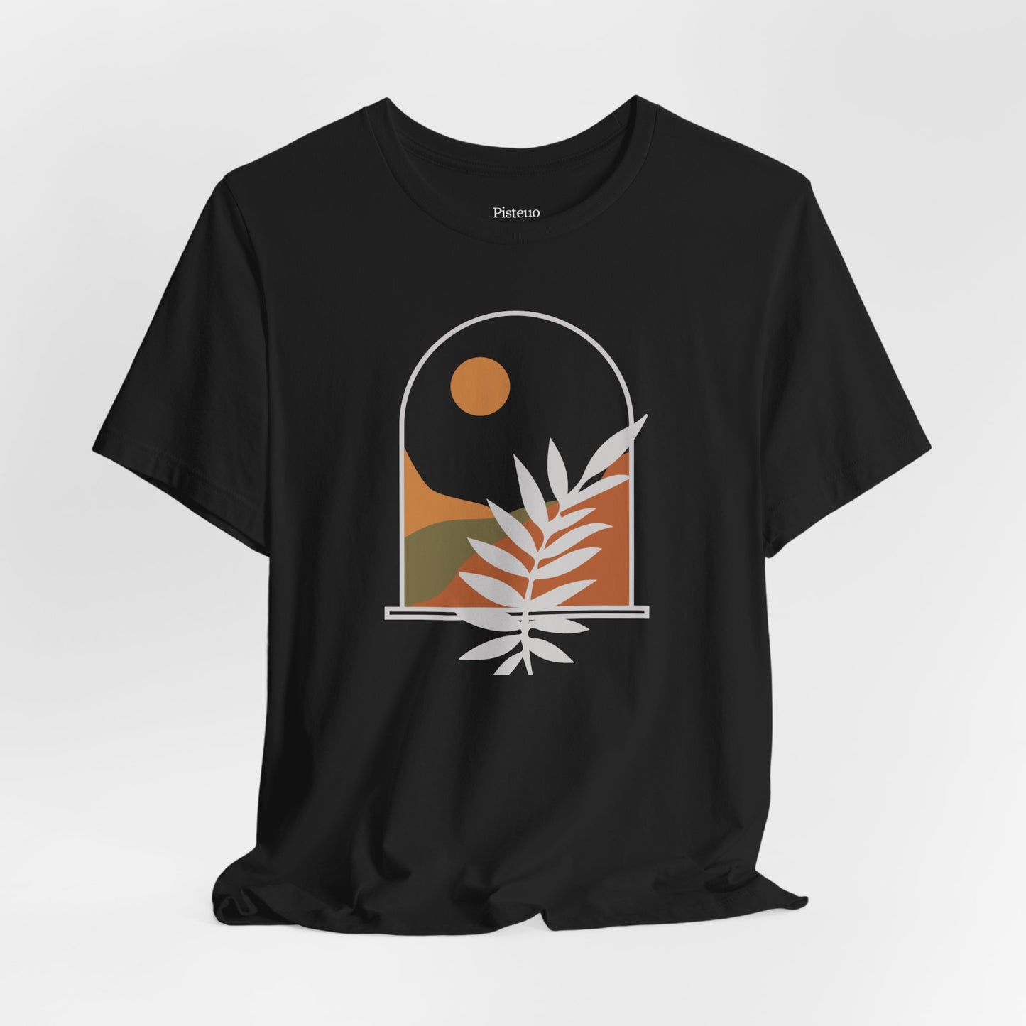 Window To The Mountains Flower T-Shirt